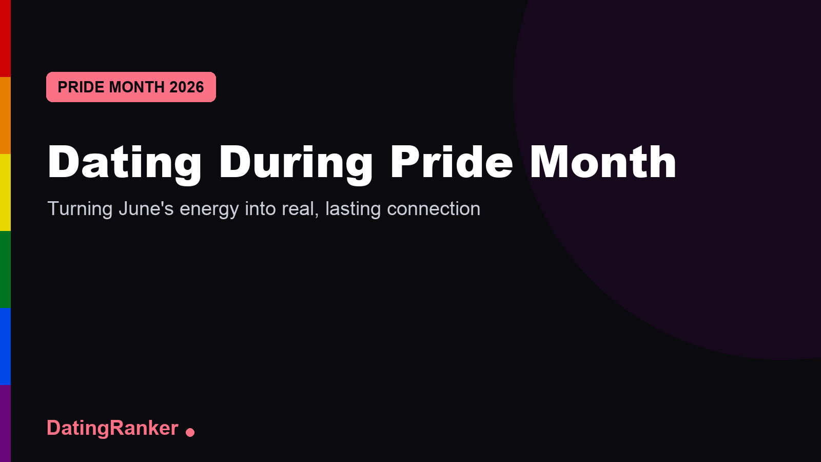 Dating During Pride Month 2026: How to Find Real Connection